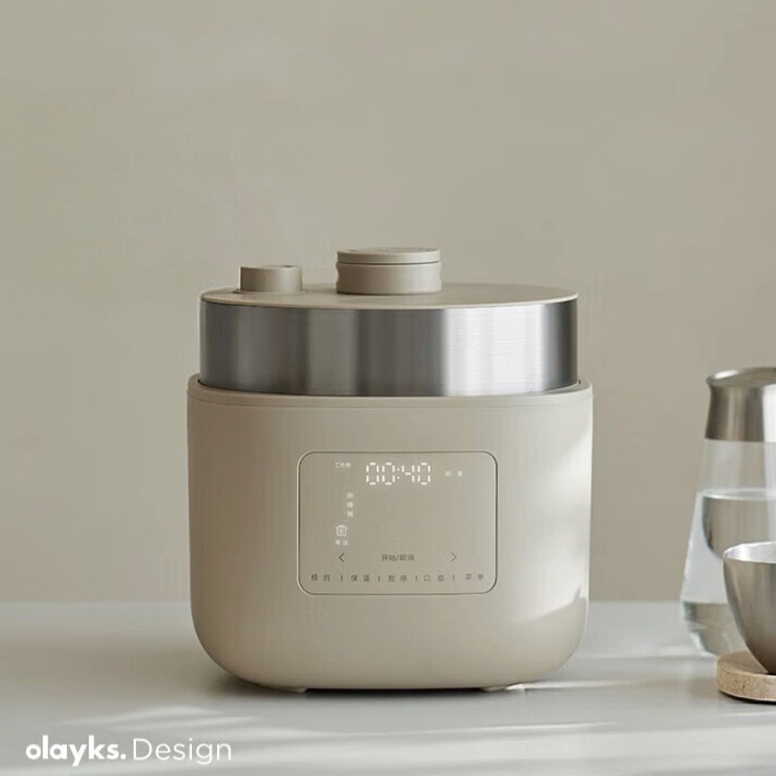 olayks.立时4L多功能电压力锅单胆DFBG01105