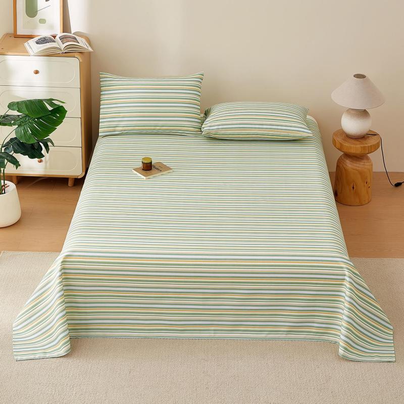 萱遇家纺原棉老粗布三件套X-L2926