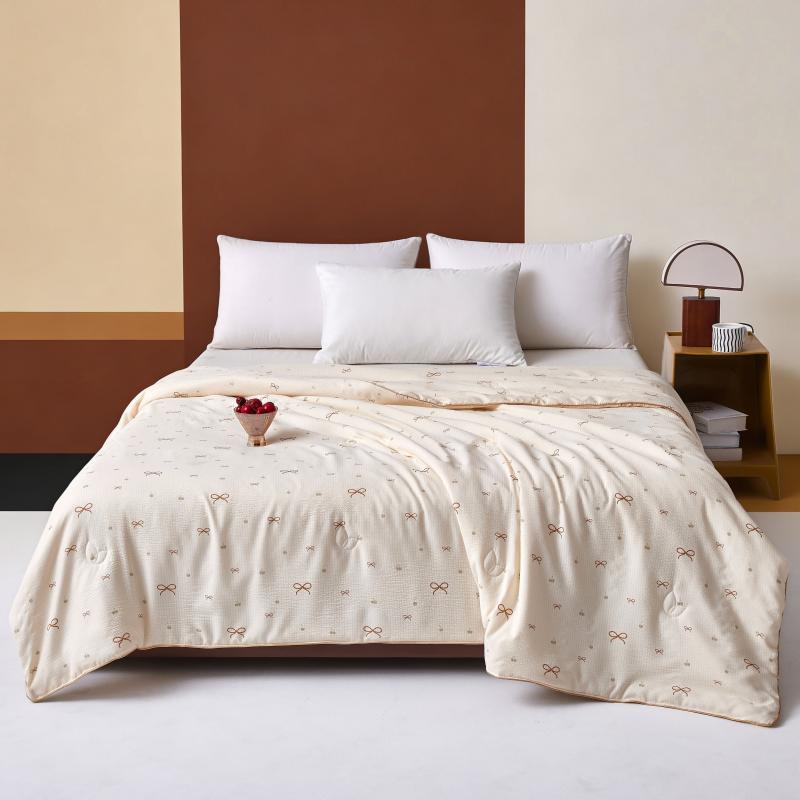 洁丽雅云感柔纱大豆被CP1222-1