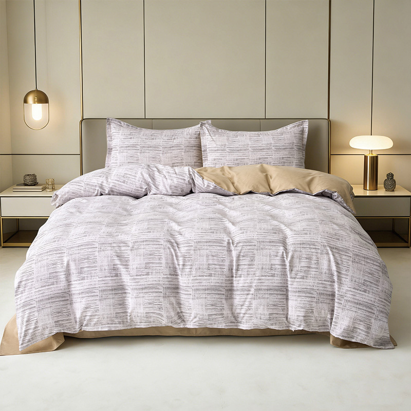 洁丽雅有氧双层纱四件套CP999