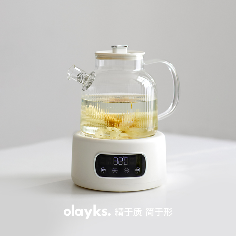 olayks.立时1.2L全玻璃养生壶OLK-LP-22