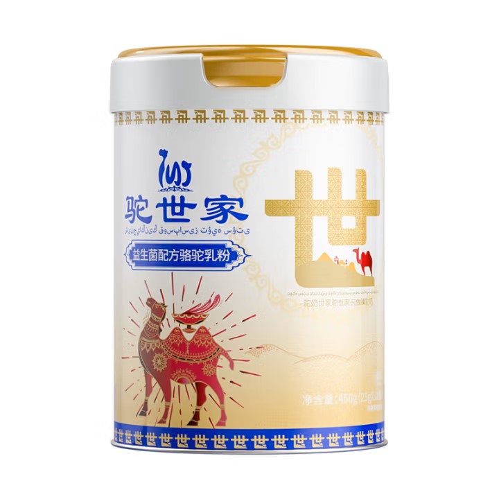 臻牧百年驼世家配方驼粉400g*2罐礼袋装