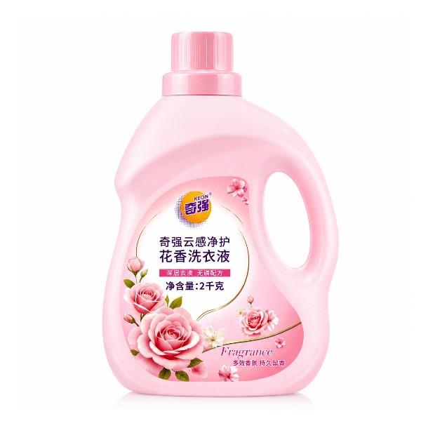 奇强云感净护花香洗衣液2kg