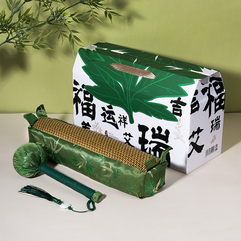 福瑞艾礼缎面虎头枕套装
