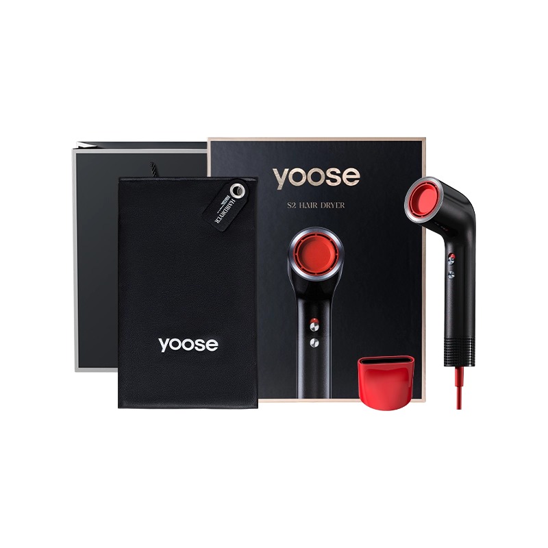 有色（yoose）S2高速吹风机曜石黑