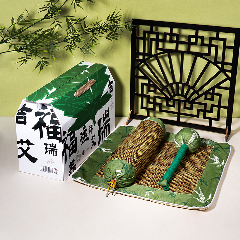 福瑞艾礼竹叶藤席三件套A款