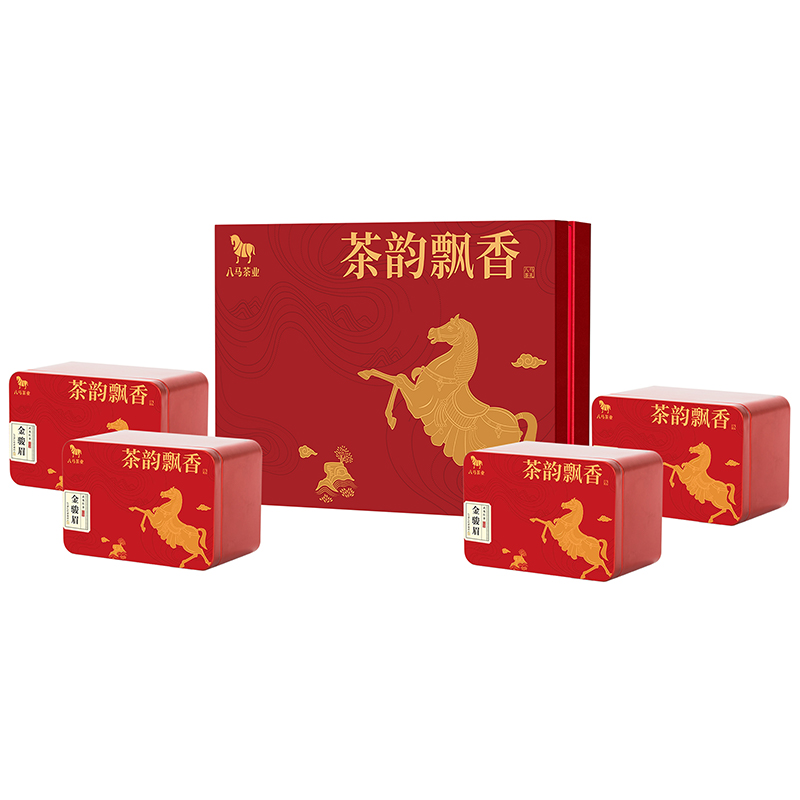 名物&八马茶韵飘香A款︱金骏眉礼盒