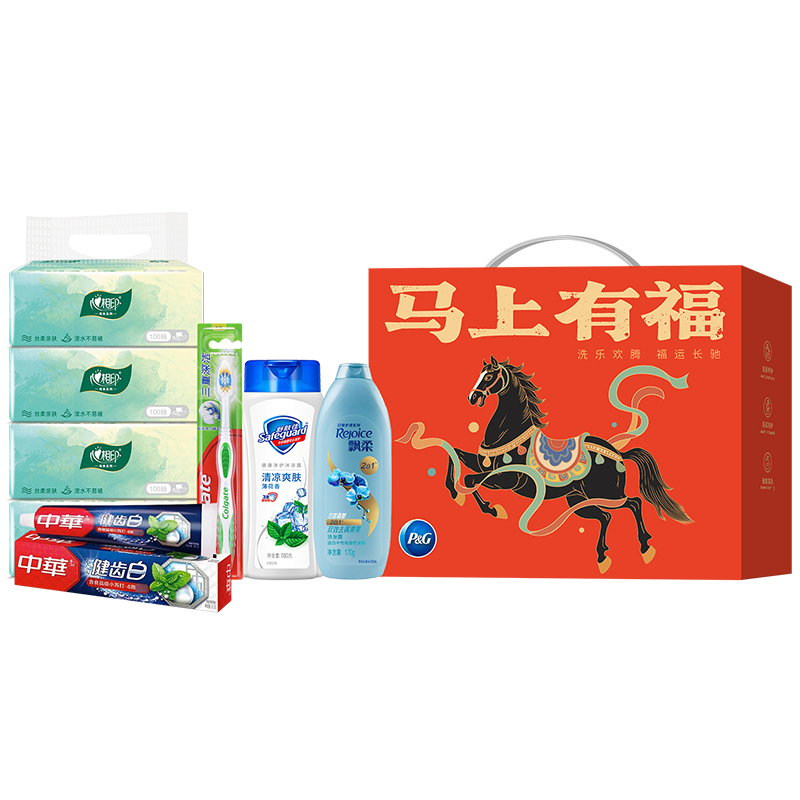 【宝洁】马上有福洗护套装A
