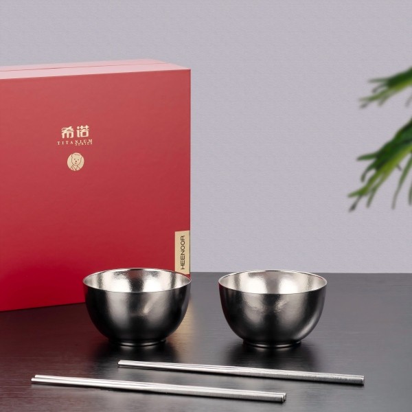 希诺纯钛餐具套组XN-T922