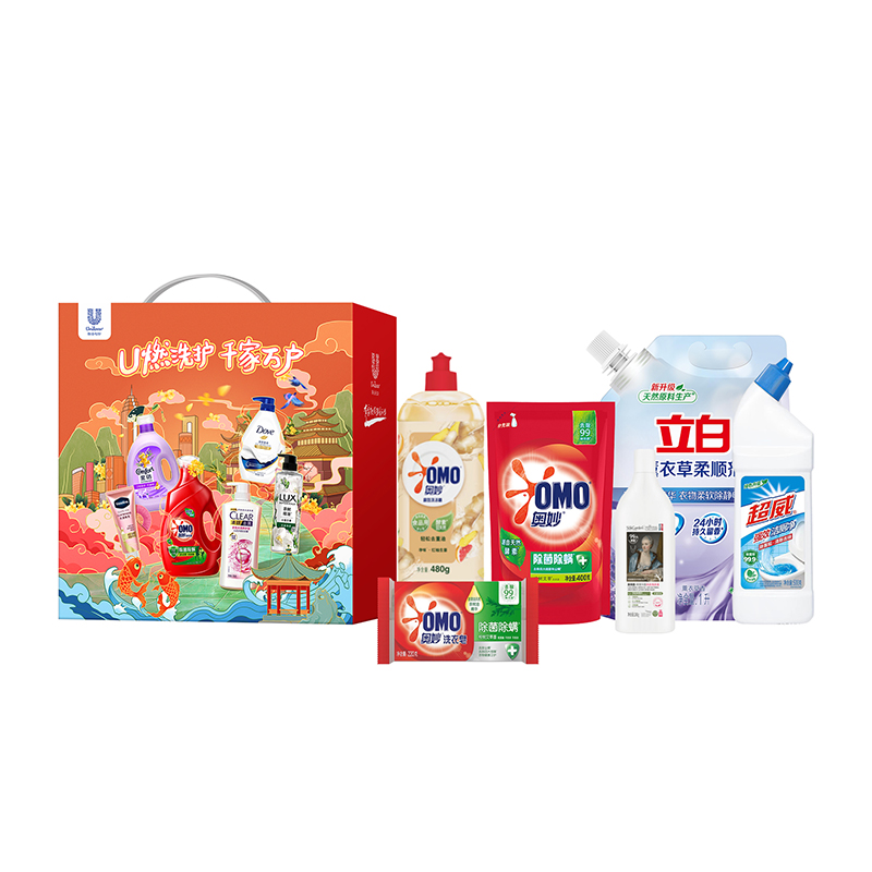 【联合利华】“洗”笑颜开礼包B1（净含量2800g）