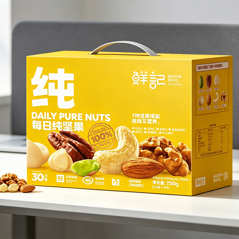 鲜记每日纯坚果750g
