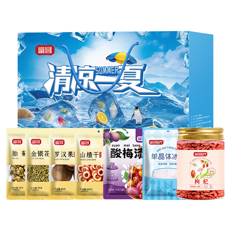 【富昌】清凉一夏礼盒875g