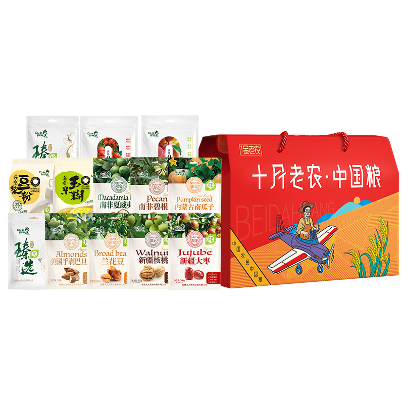北大荒｜金老农欢聚坚果零食礼C1