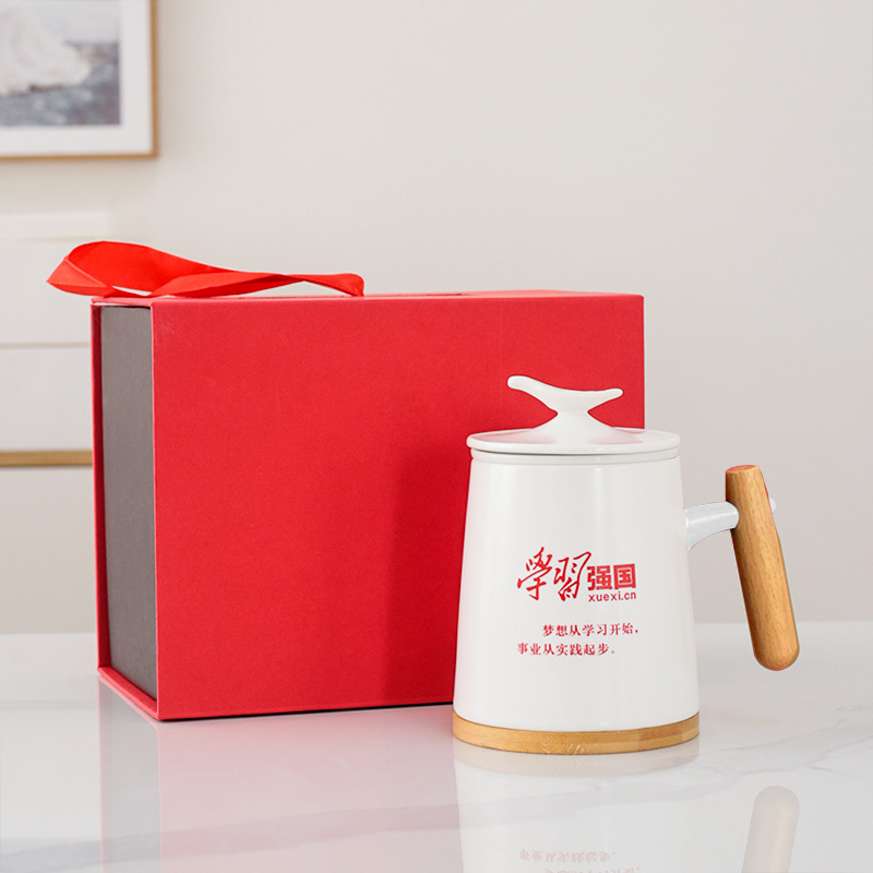鹏翼商务文创红色题材纪念杯套装