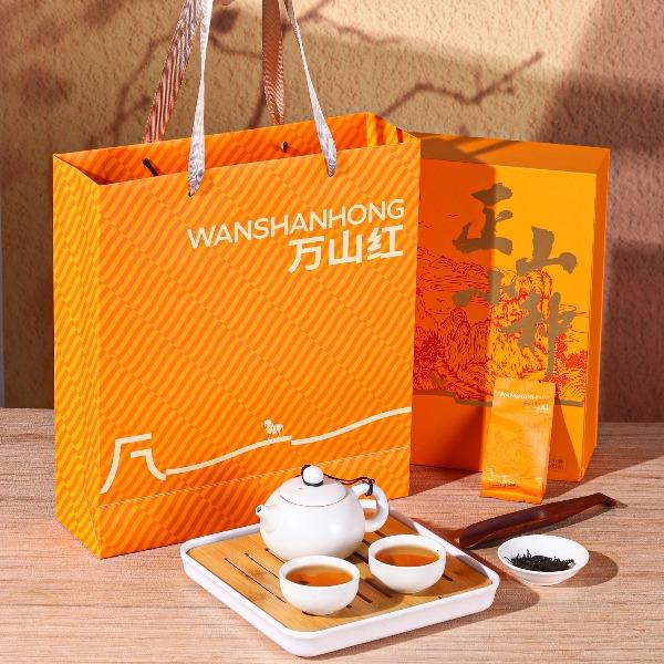 八马万山红·武夷红茶正山小种208克