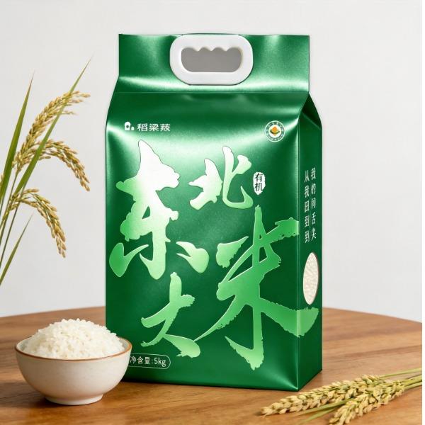 稻梁菽有机长粒香绿盈长香大米袋装5kg