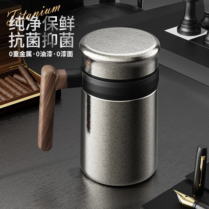 火象宇航钛-纯钛办公杯HXB-CT500