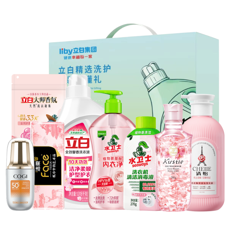 立白-锦绘芳华洗护套装产品型号：LXH-6013